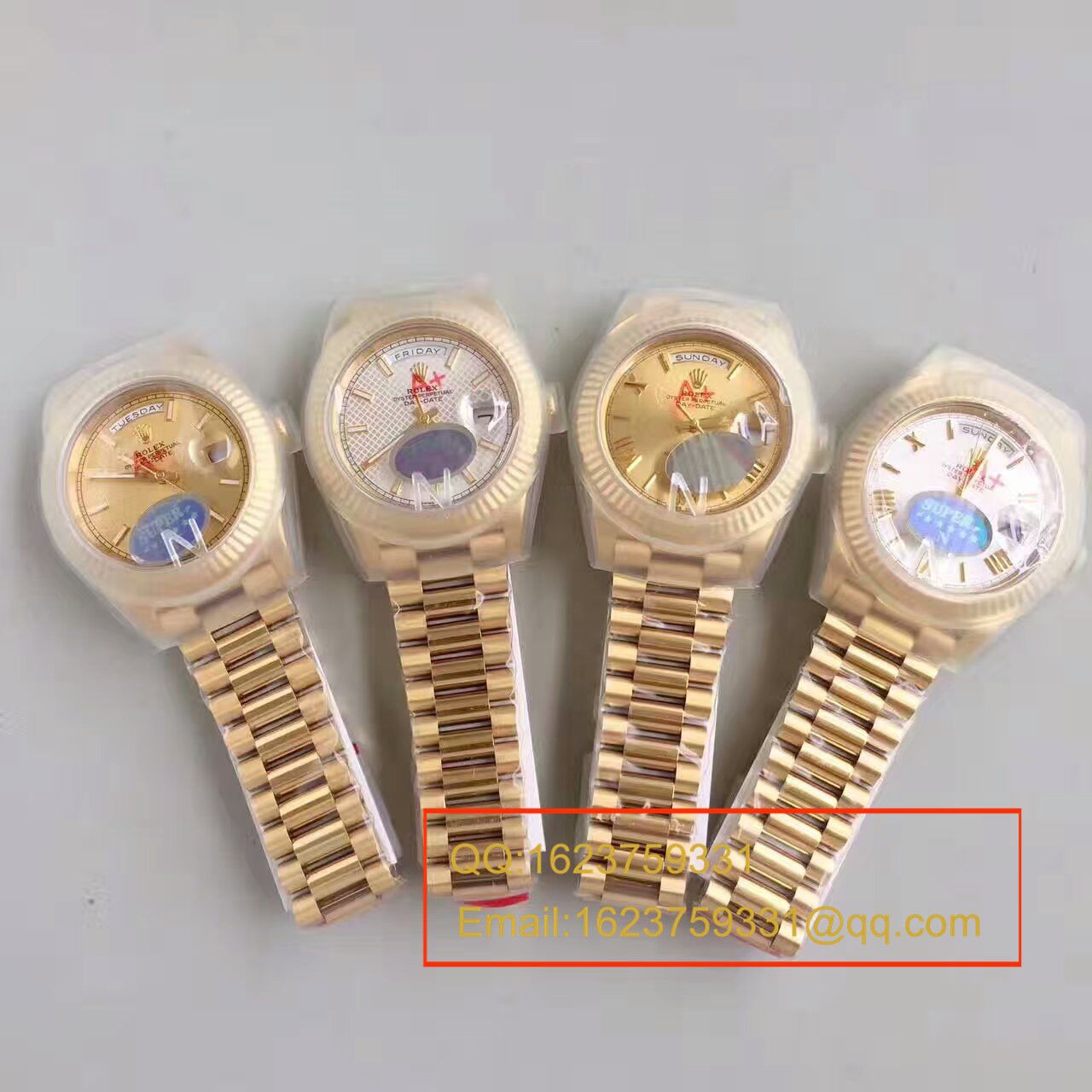 【N Factory 一比一高精仿手表】 Rolex  Day-Date 型系列218238-83218 香槟色表盘 wrist watch  / RBE168
