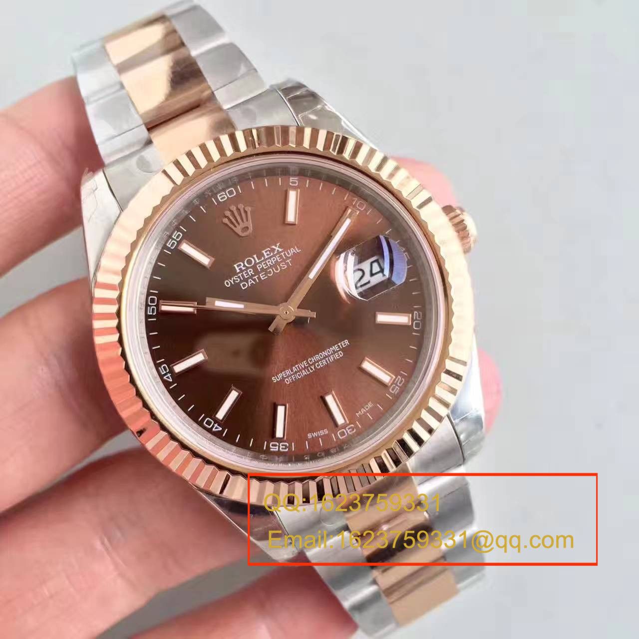 【NOOB Factory 1:1高仿手表】 Rolex   Datejust 系列126331 wrist watch  / R160