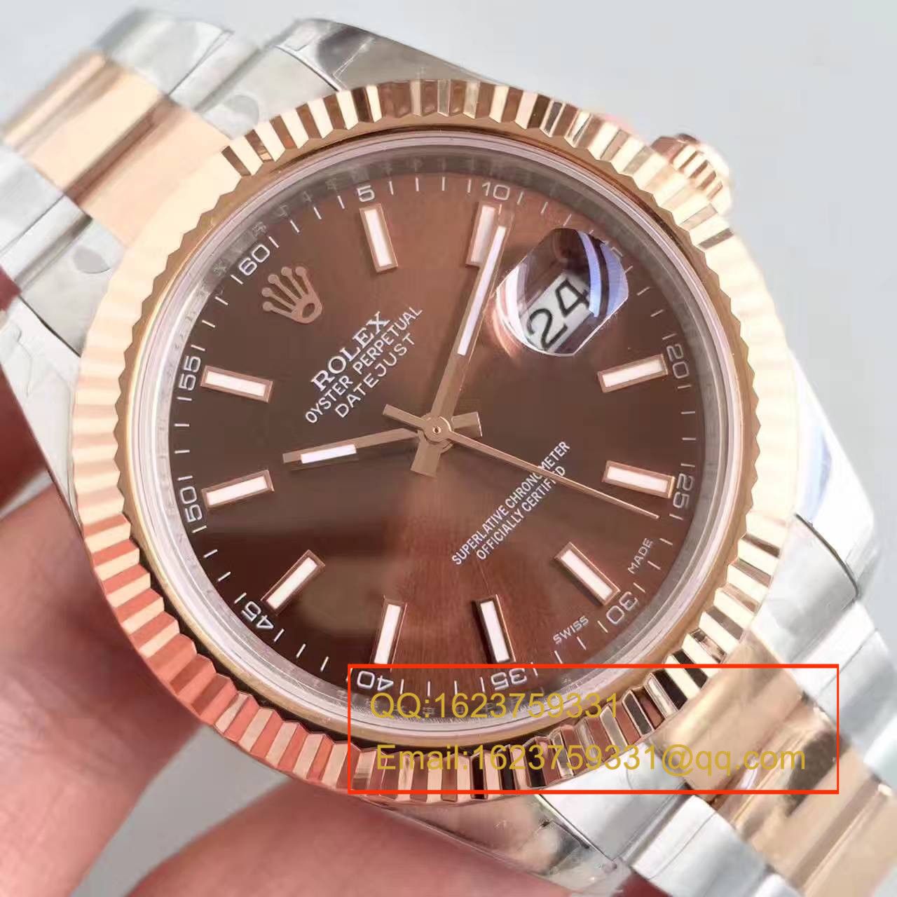 【NOOB Factory 1:1高仿手表】 Rolex   Datejust 系列126331 wrist watch  / R160