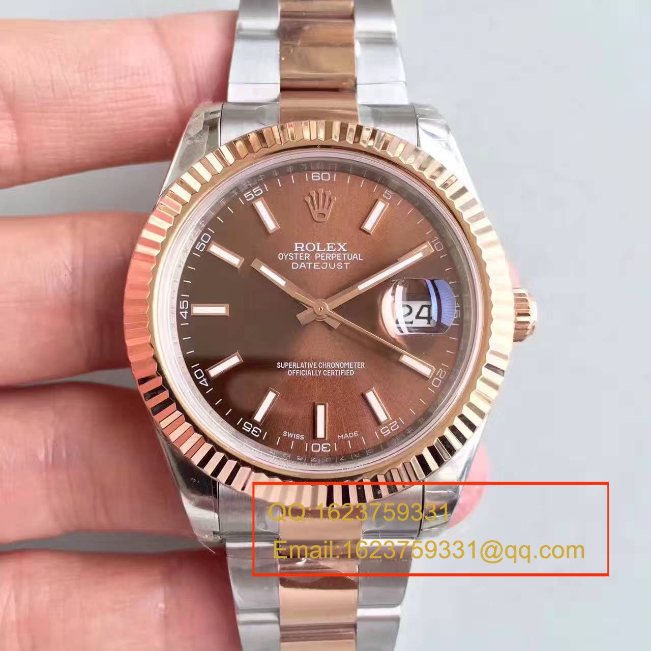【NOOB Factory 1:1高仿手表】 Rolex   Datejust 系列126331 wrist watch  / R160