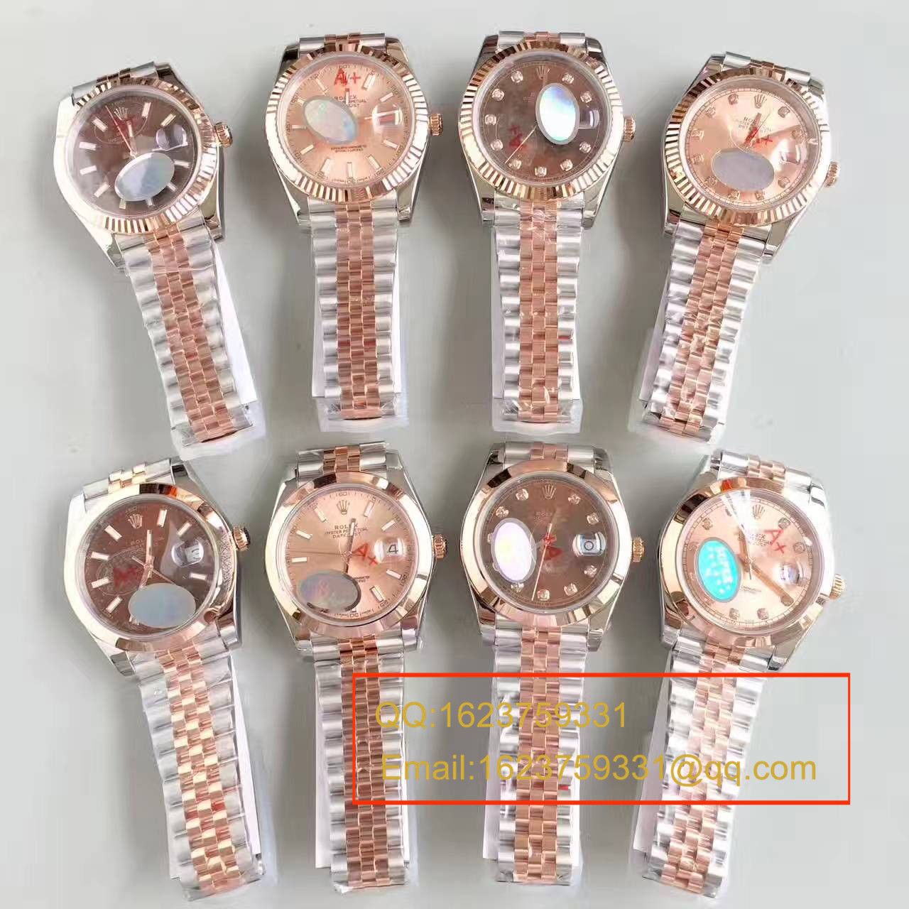 【NOOB Factory 一比一高精仿手表】 Rolex   Datejust 系列126331粉盘纪念型 watchband   wrist watch  / R163