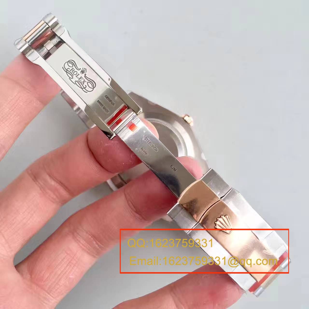 【NOOB Factory 一比一高精仿手表】 Rolex   Datejust 系列126331粉盘纪念型 watchband   wrist watch  / R163