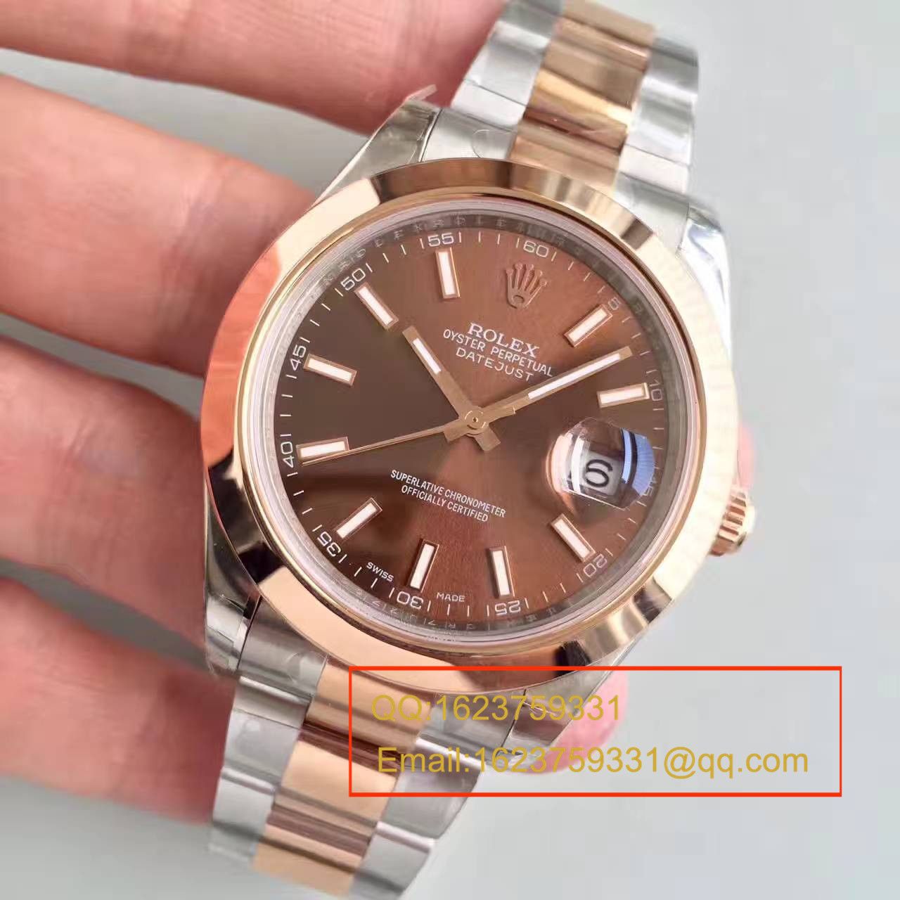 【NOOB Factory 1:1高仿手表】 Rolex   Datejust 系列126331 wrist watch  / R160