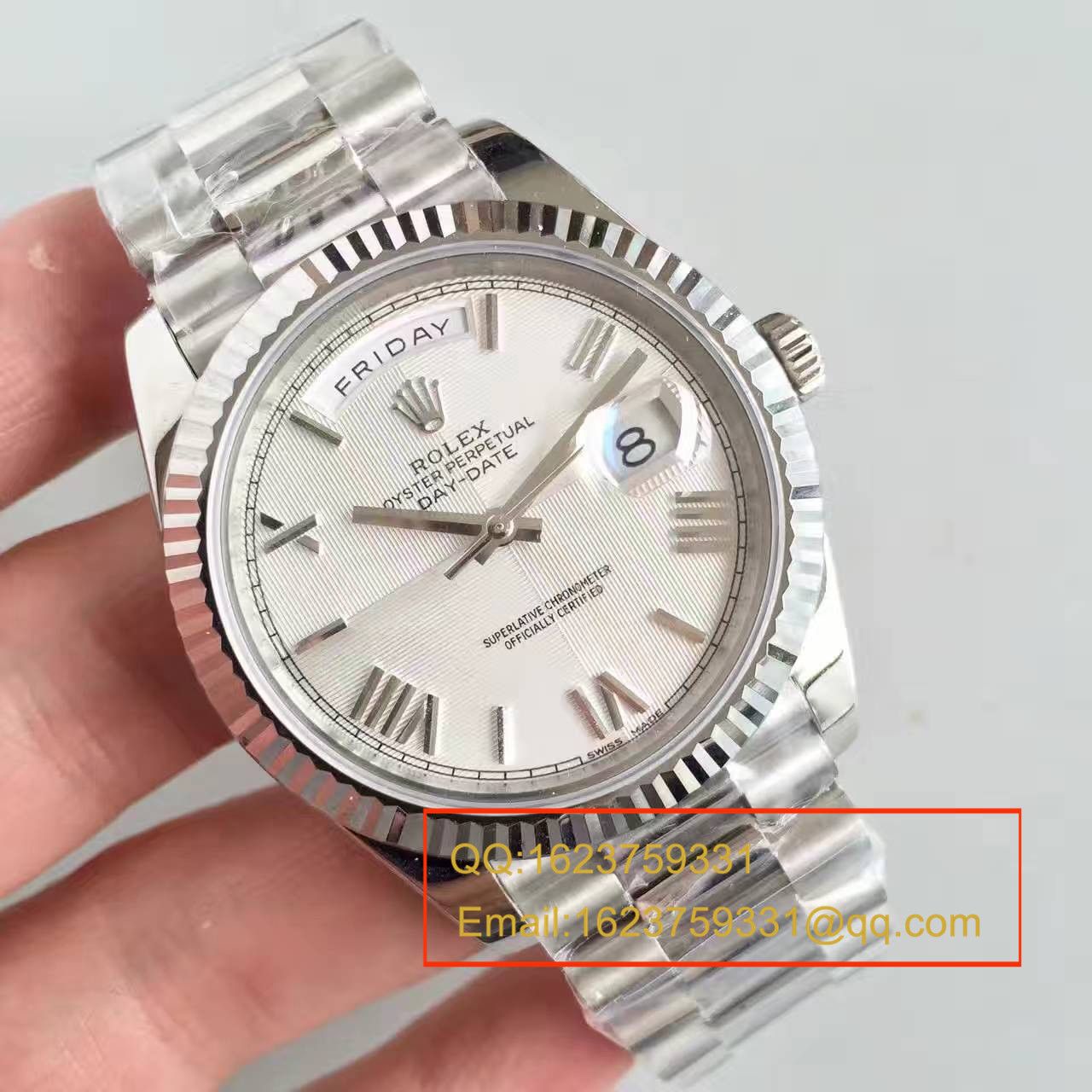 【N Factory 一比一超A高仿手表】 Rolex  Day-Date 型系列M228239-0046 wrist watch  / RBE066