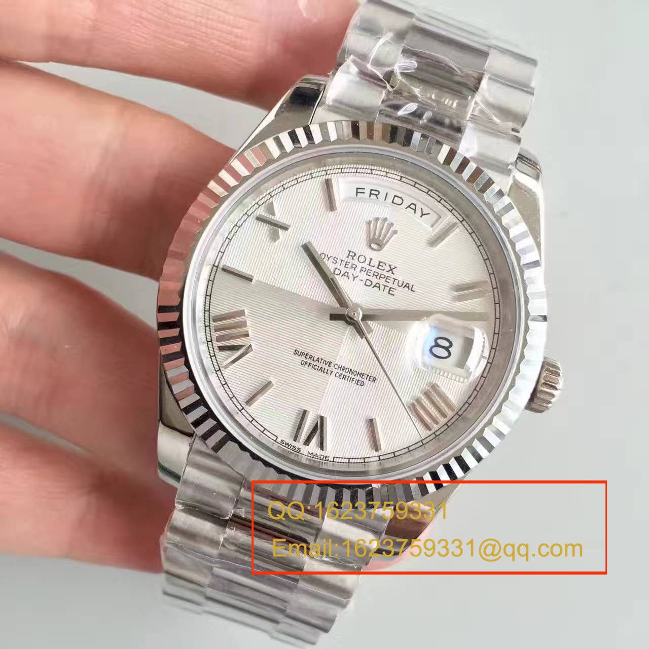 【N Factory 一比一超A高仿手表】 Rolex  Day-Date 型系列M228239-0046 wrist watch  / RBE066