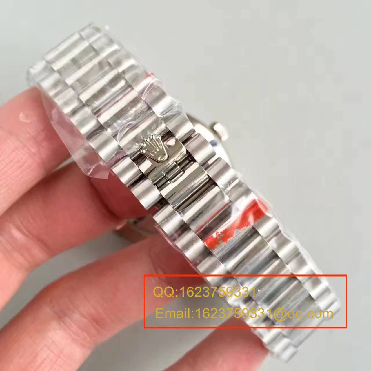 【N Factory 一比一超A高精仿手表】 Rolex  Day-Date 型系列228206冰蓝暗纹盘男士机械 wrist watch  / RBE067