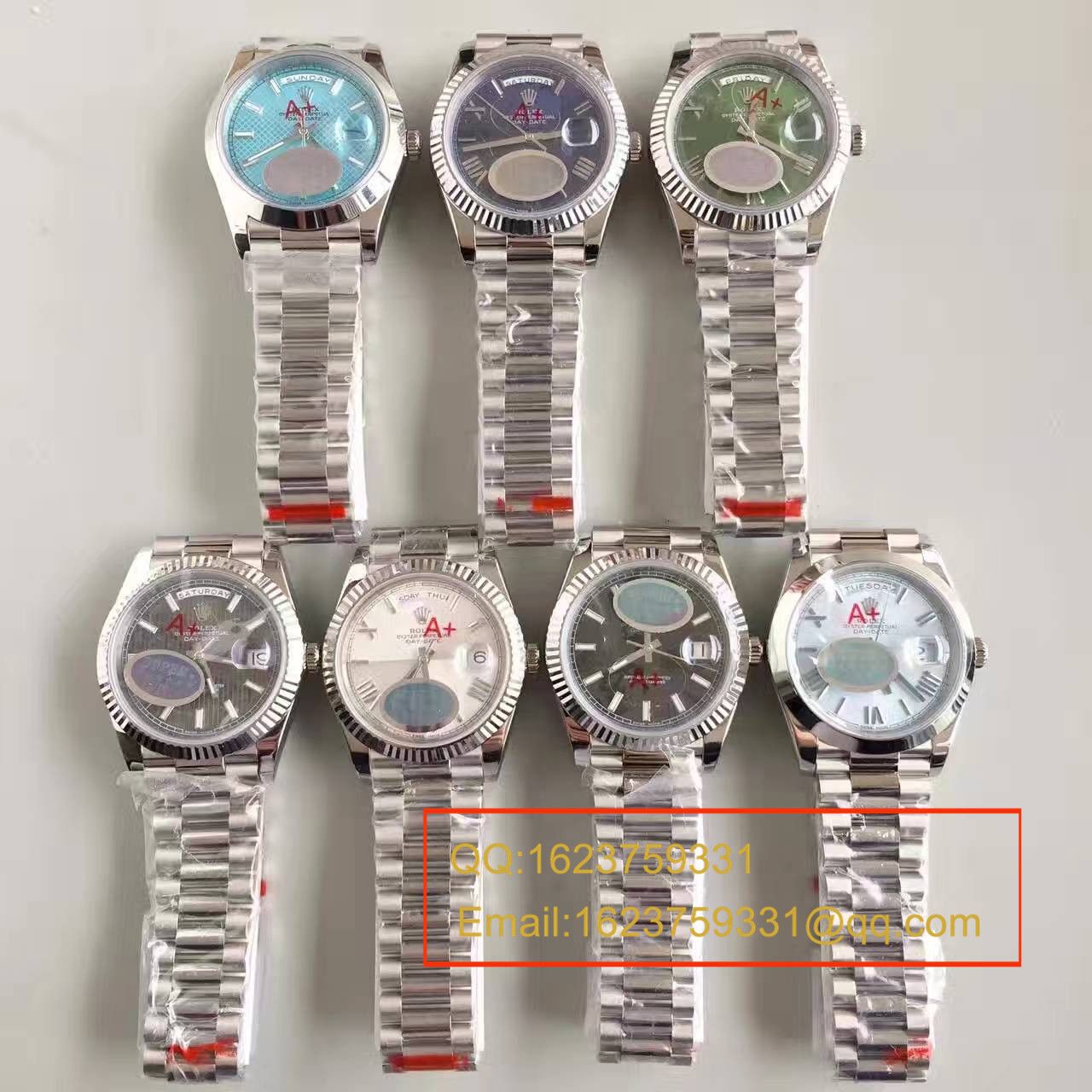 【N Factory 一比一高精仿手表】 Rolex  Day-Date 型系列228206-83416机械 wrist watch  / RBE047