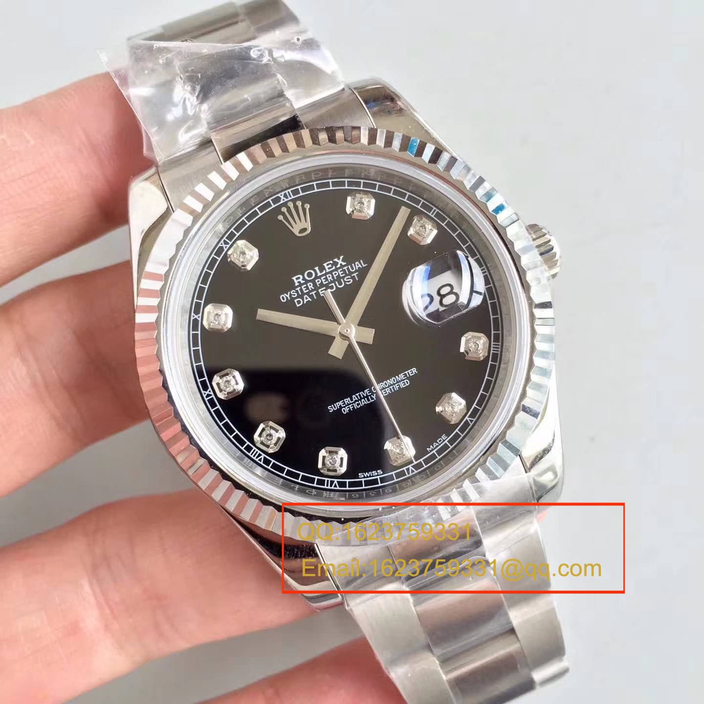 【N Factory 1:1复刻高仿手表】 Rolex   Datejust 系列116334-72210 G wrist watch  / RBD075