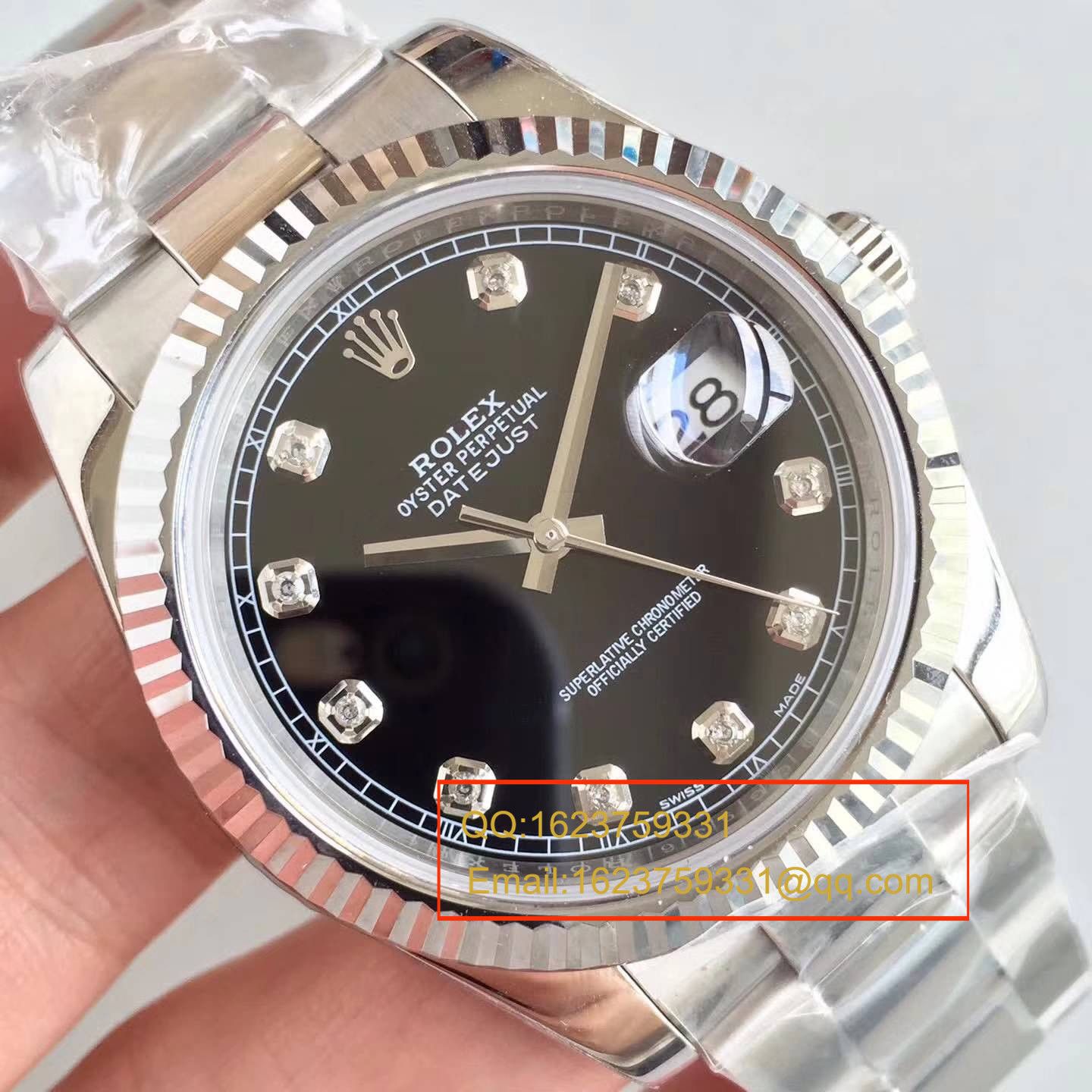 【N Factory 1:1复刻高仿手表】 Rolex   Datejust 系列116334-72210 G wrist watch  / RBD075