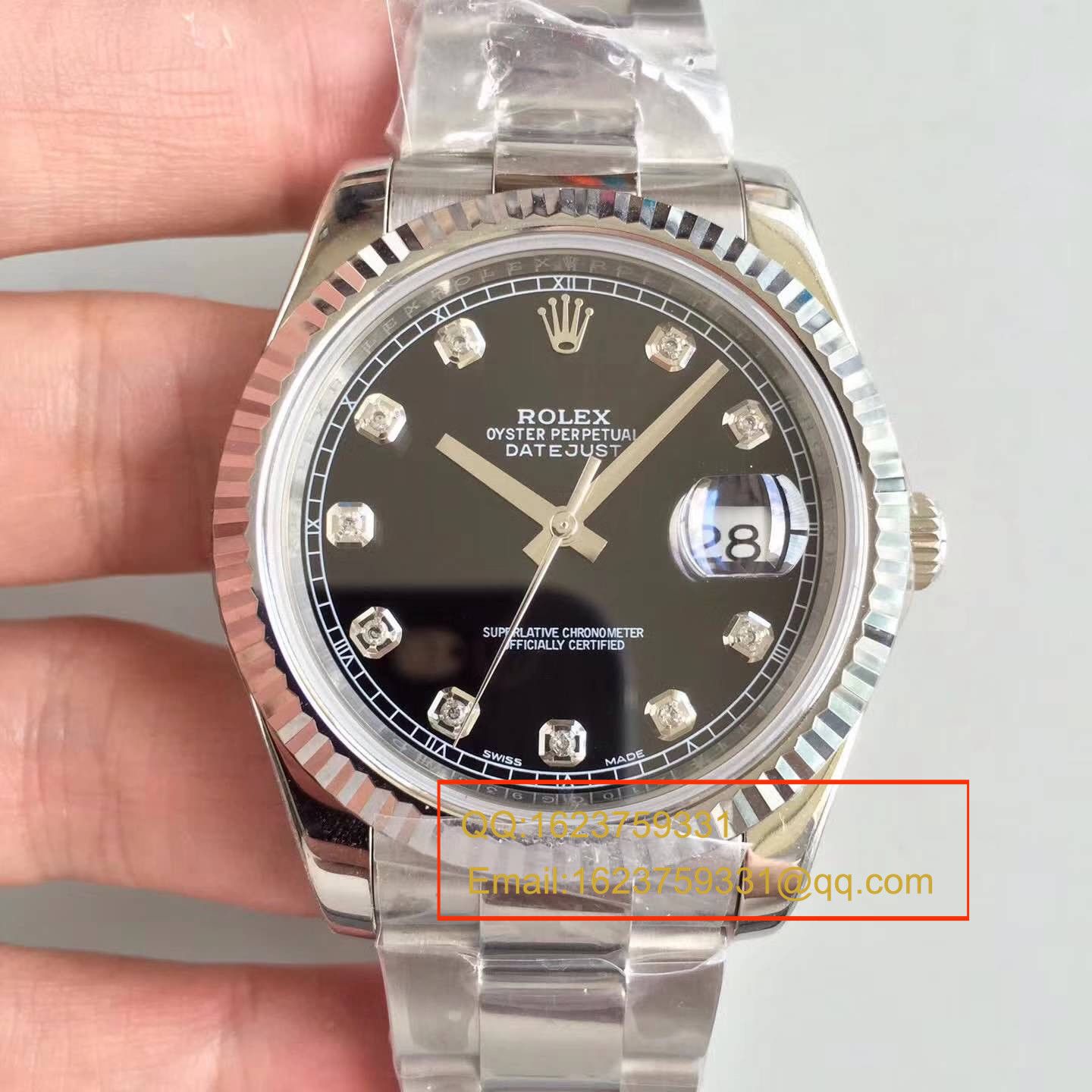 【N Factory 1:1复刻高仿手表】 Rolex   Datejust 系列116334-72210 G wrist watch  / RBD075