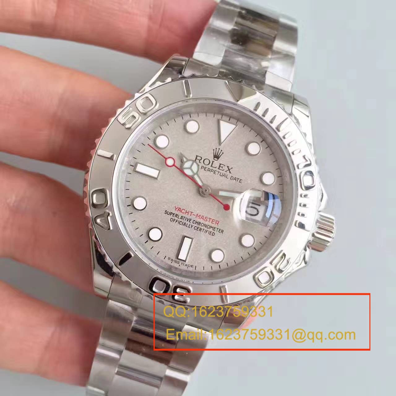 【NOOB Factory 1:1超A高精仿手表】 Rolex  Yacht-Master 系列116622-78760 银盘 wrist watch  / RBA020