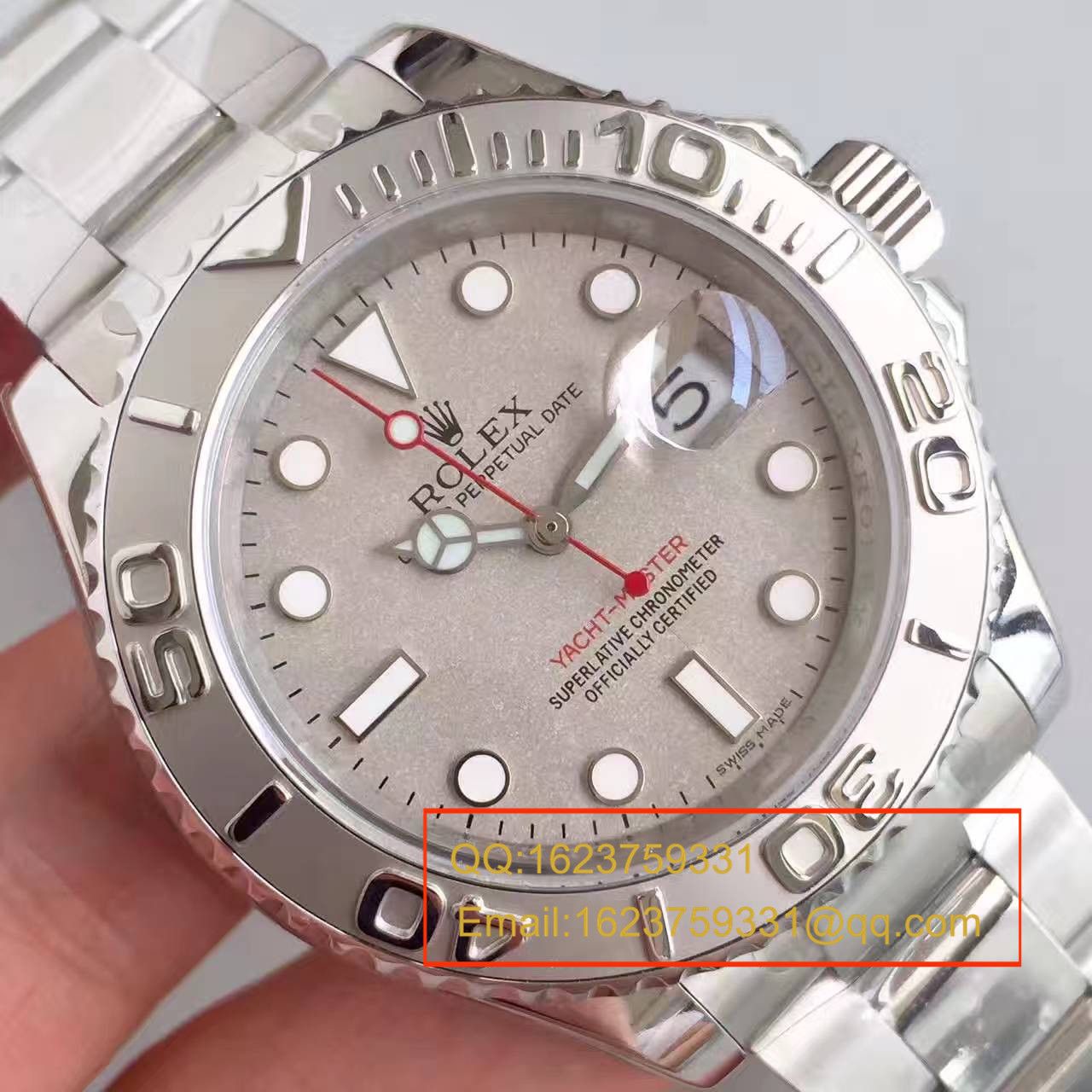 【NOOB Factory 1:1超A高精仿手表】 Rolex  Yacht-Master 系列116622-78760 银盘 wrist watch  / RBA020