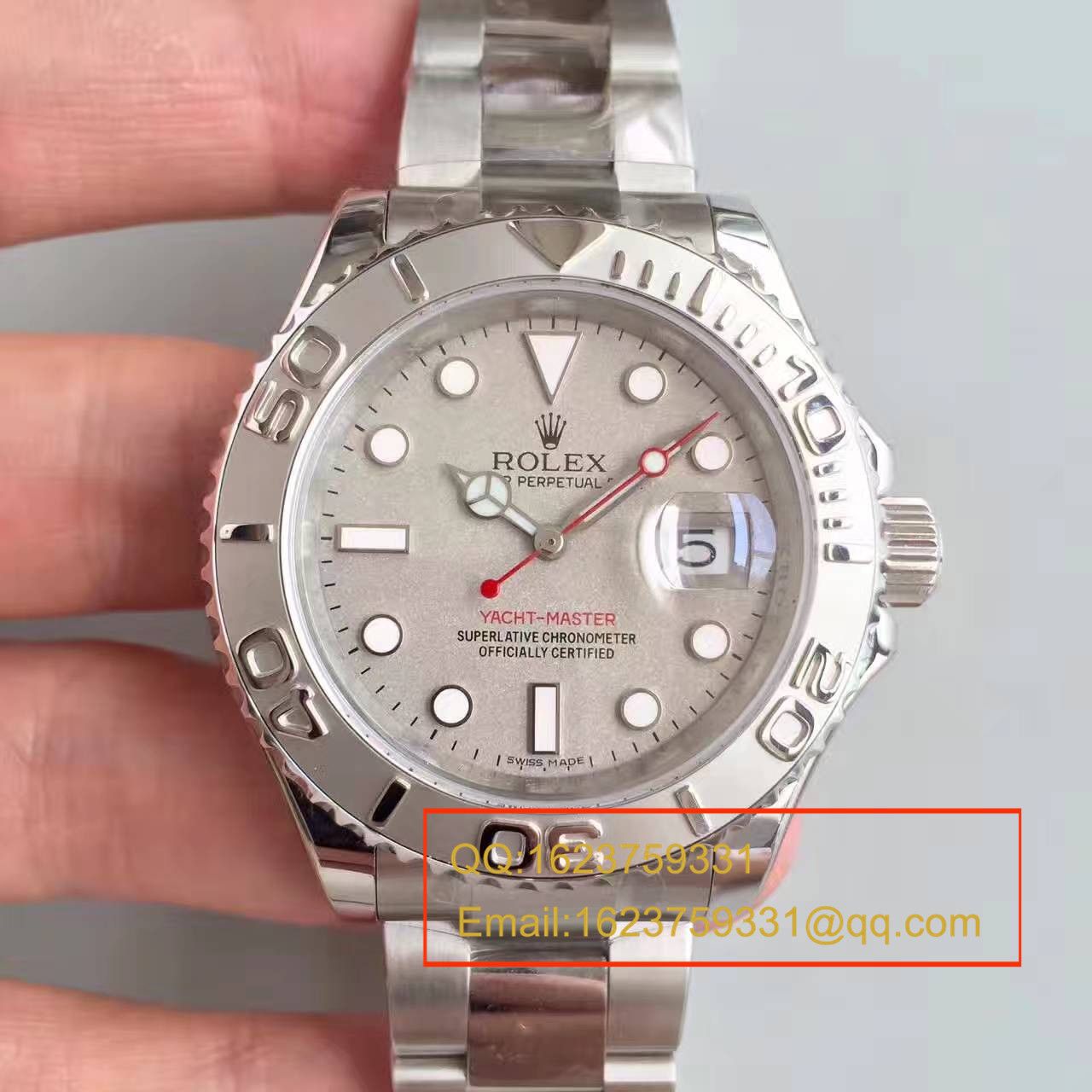 【NOOB Factory 1:1超A高精仿手表】 Rolex  Yacht-Master 系列116622-78760 银盘 wrist watch  / RBA020