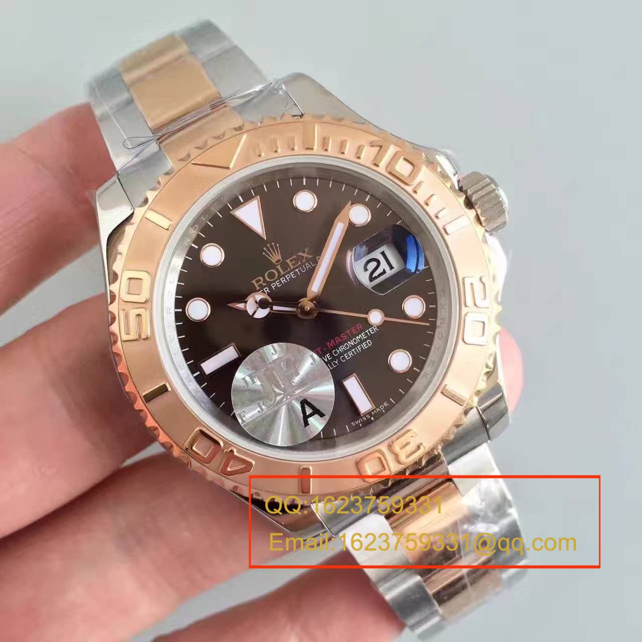 【JF Factory 一比一复刻高仿手表】 Rolex  Yacht-Master 系列116621-78801男士机械手表 / RBC042