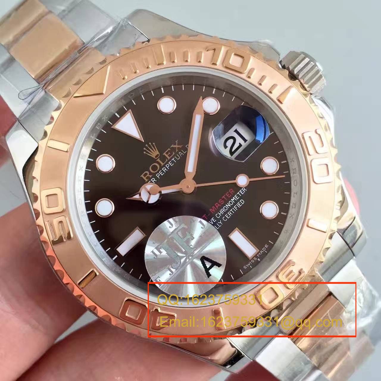 【JF Factory 一比一复刻高仿手表】 Rolex  Yacht-Master 系列116621-78801男士机械手表 / RBC042
