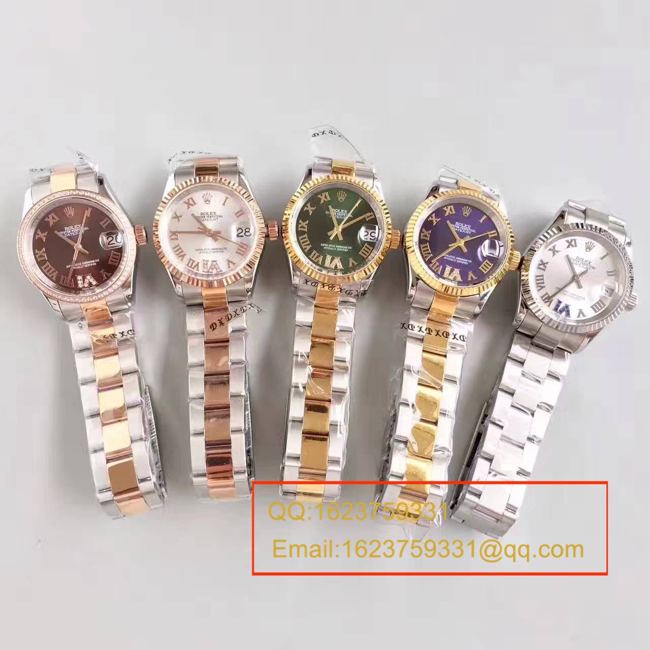 【台湾 Factory 超A高精仿手表】 Rolex  女装  Datejust 31系列178243-72163 wrist watch   / RAG025