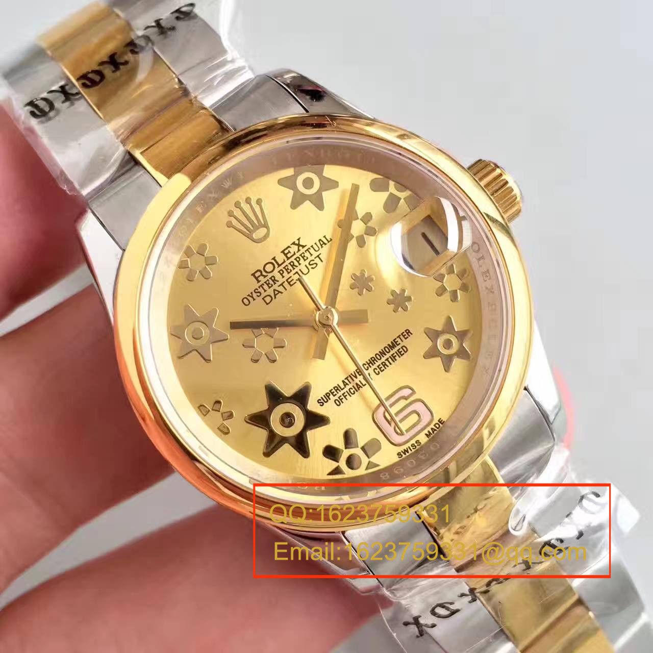 【台湾 Factory 超A高精仿手表】 Rolex  女装  Datejust 31系列178243-72163 wrist watch   / RAG025