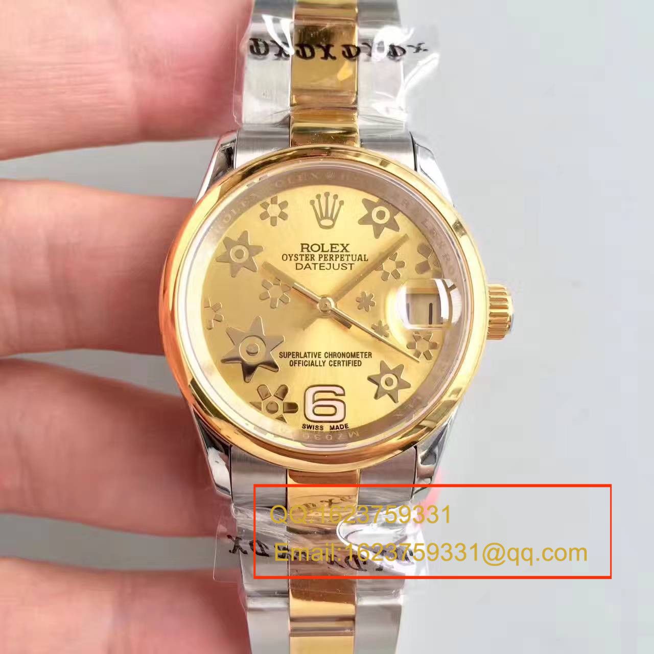 【台湾 Factory 超A高精仿手表】 Rolex  女装  Datejust 31系列178243-72163 wrist watch   / RAG025