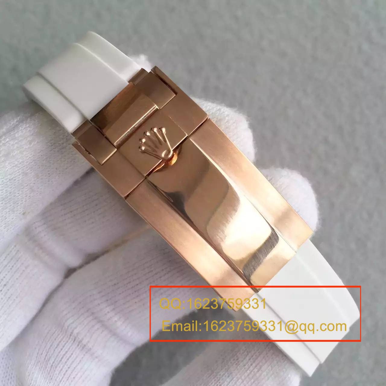 【NOOB Factory 一比一高仿手表】 Rolex  Rolex  Yacht-Master 系列116655-Oysterflex bracelet白盘 wrist watch  / R024
