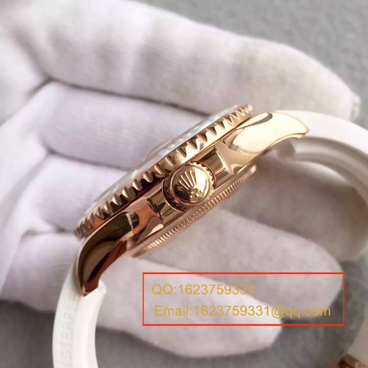【NOOB Factory 一比一高仿手表】 Rolex  Rolex  Yacht-Master 系列116655-Oysterflex bracelet白盘 wrist watch  / R024
