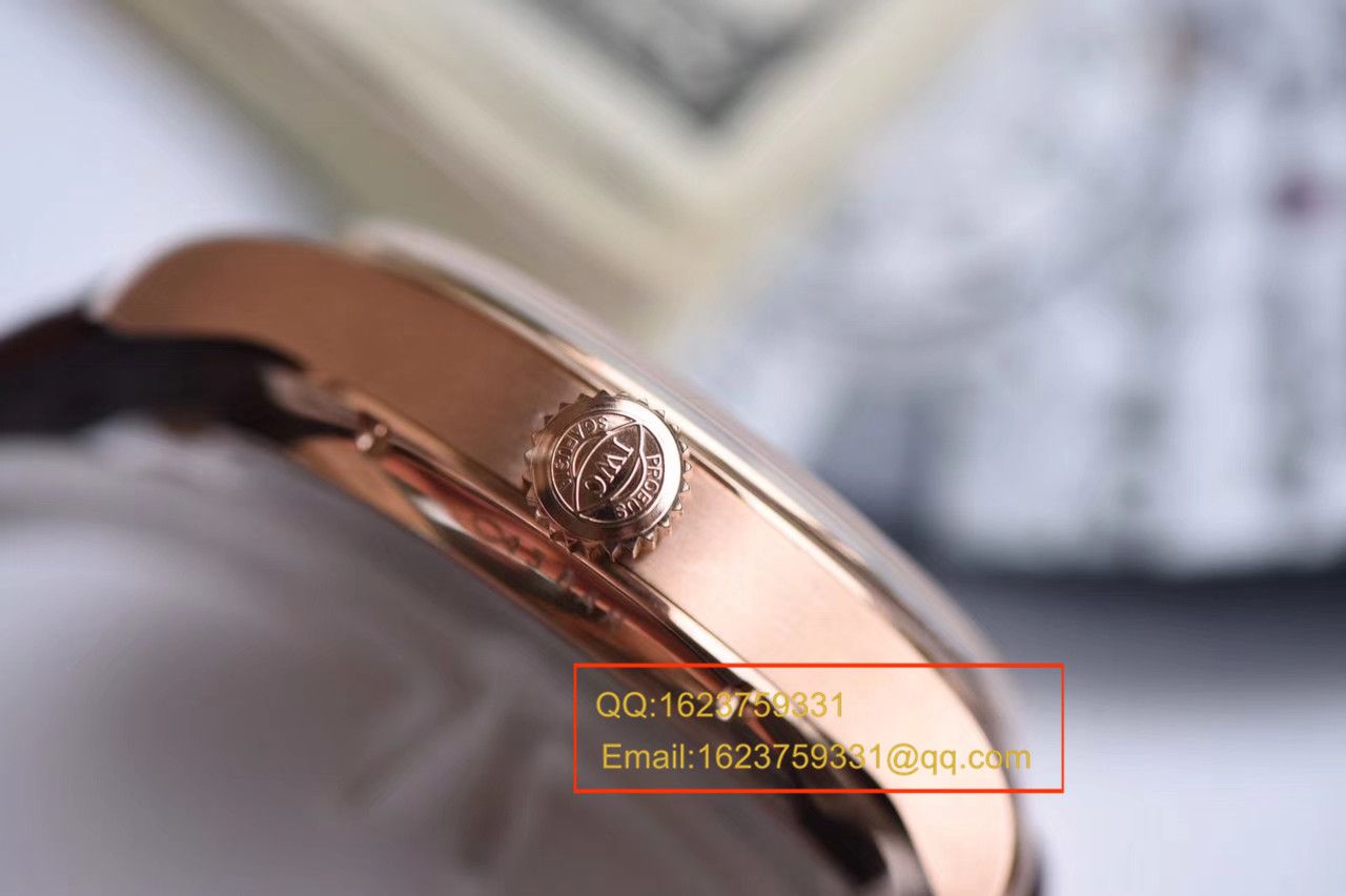 【YL Factory 一比一超A高仿手表】 IWC 葡萄牙年历 wrist watch 系列IW503504 IWC 年历玫瑰金 wrist watch  / WG304