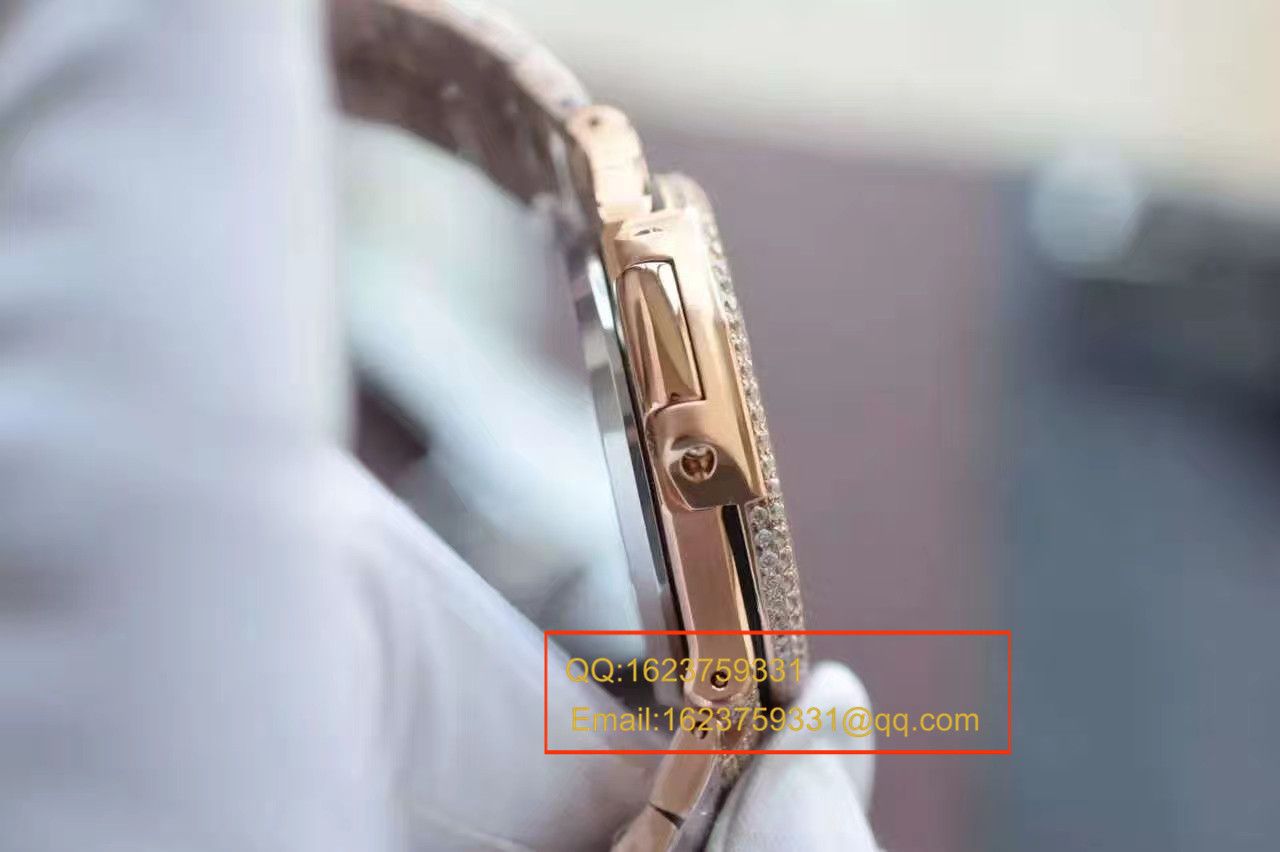 【DM Factory 一比一超A高仿手表】 PATEK PHILIPPE  Nautilus 满天星土豪款 wrist watch  / BD181