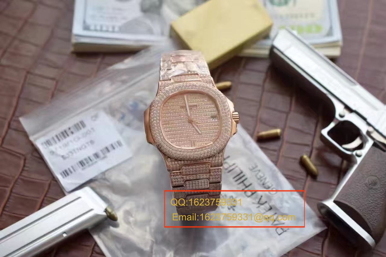 【DM Factory 一比一超A高仿手表】 PATEK PHILIPPE  Nautilus 满天星土豪款 wrist watch  / BD181