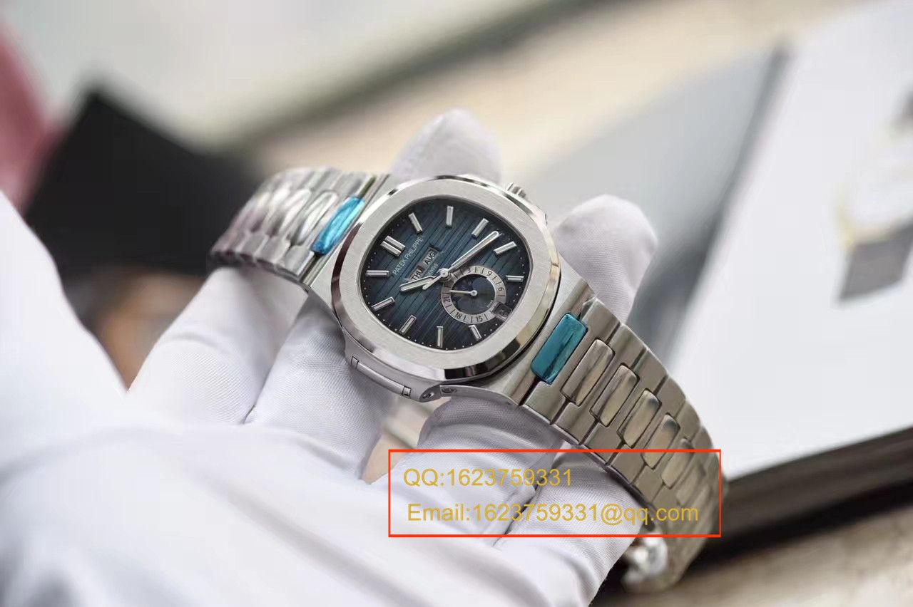 【KM一比一超A高精仿手表】 PATEK PHILIPPE 运动系列 Nautilus 月相5726/1A wrist watch  / BDBE199