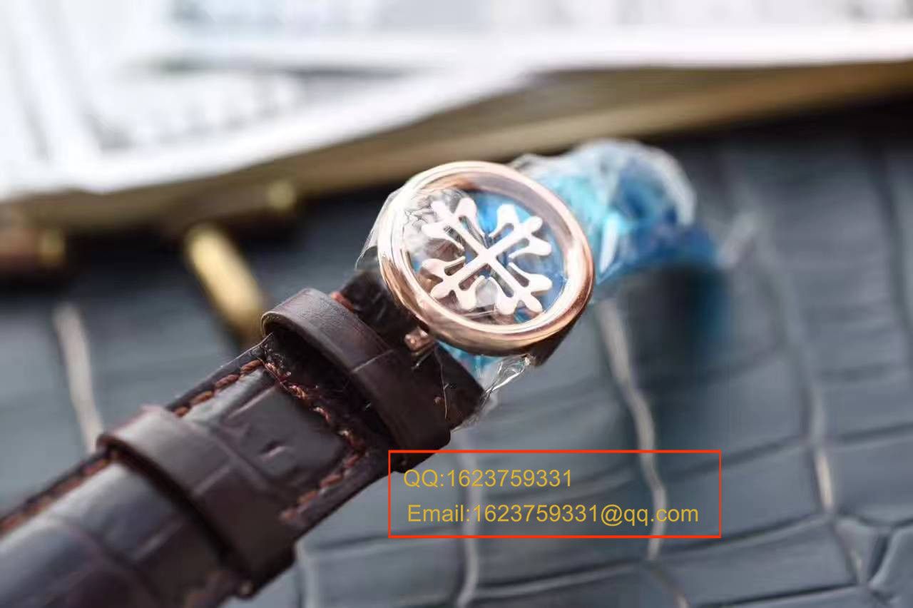 【台湾 Factory 一比一 top 高仿手表】 PATEK PHILIPPE 复杂功能计时系列5396R 玫瑰金 wrist watch  / BDBD169