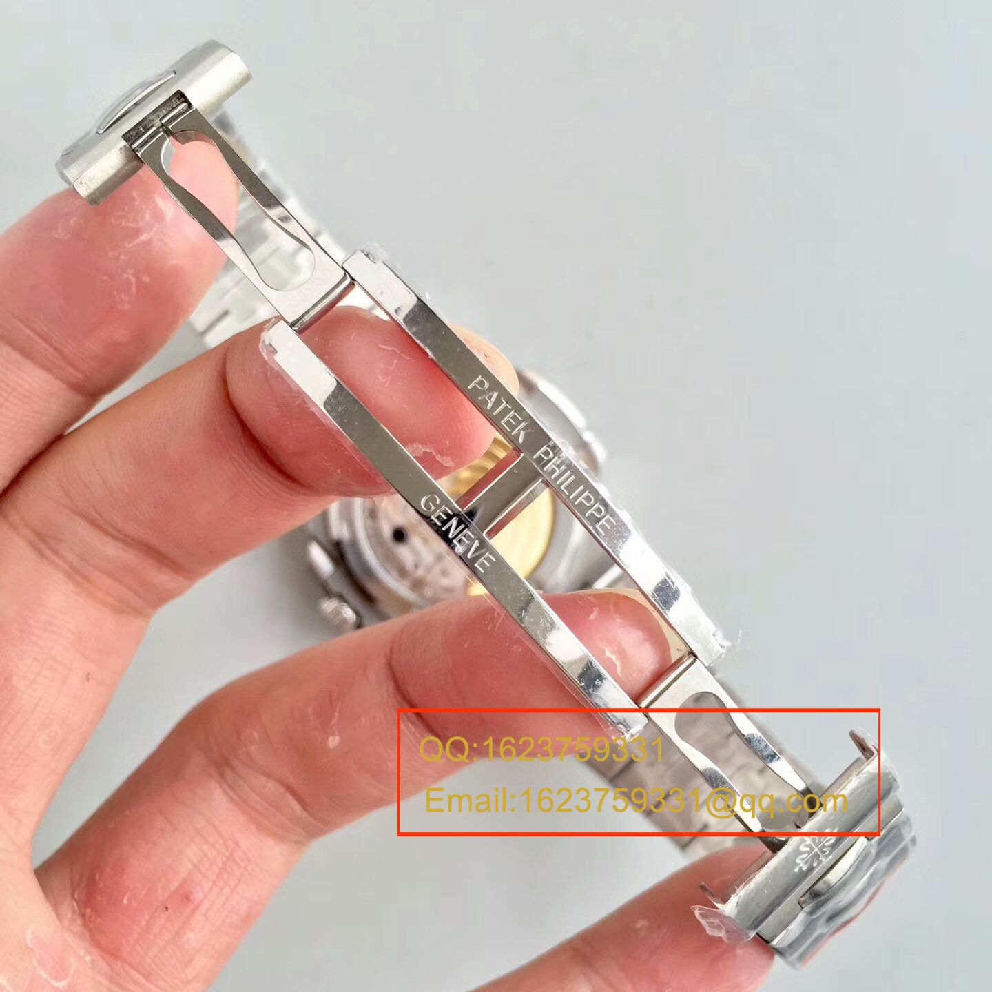 【PF一比一超A高仿手表】 PATEK PHILIPPE 运动系列5711G 白金 wrist watch 钢带款( Nautilus ) / BDBC201