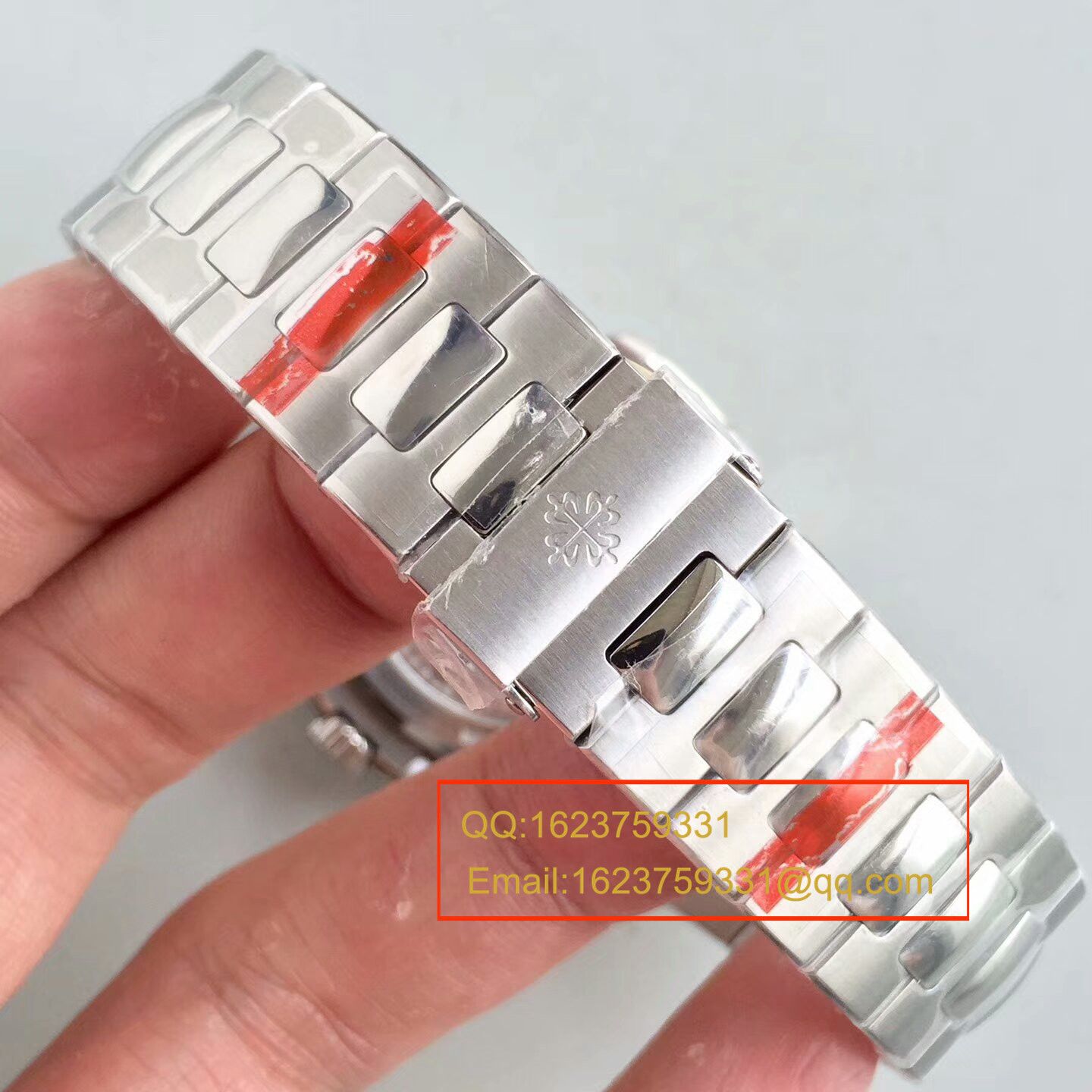 【PF一比一超A高仿手表】 PATEK PHILIPPE 运动系列5711G 白金 wrist watch 钢带款( Nautilus ) / BDBC201