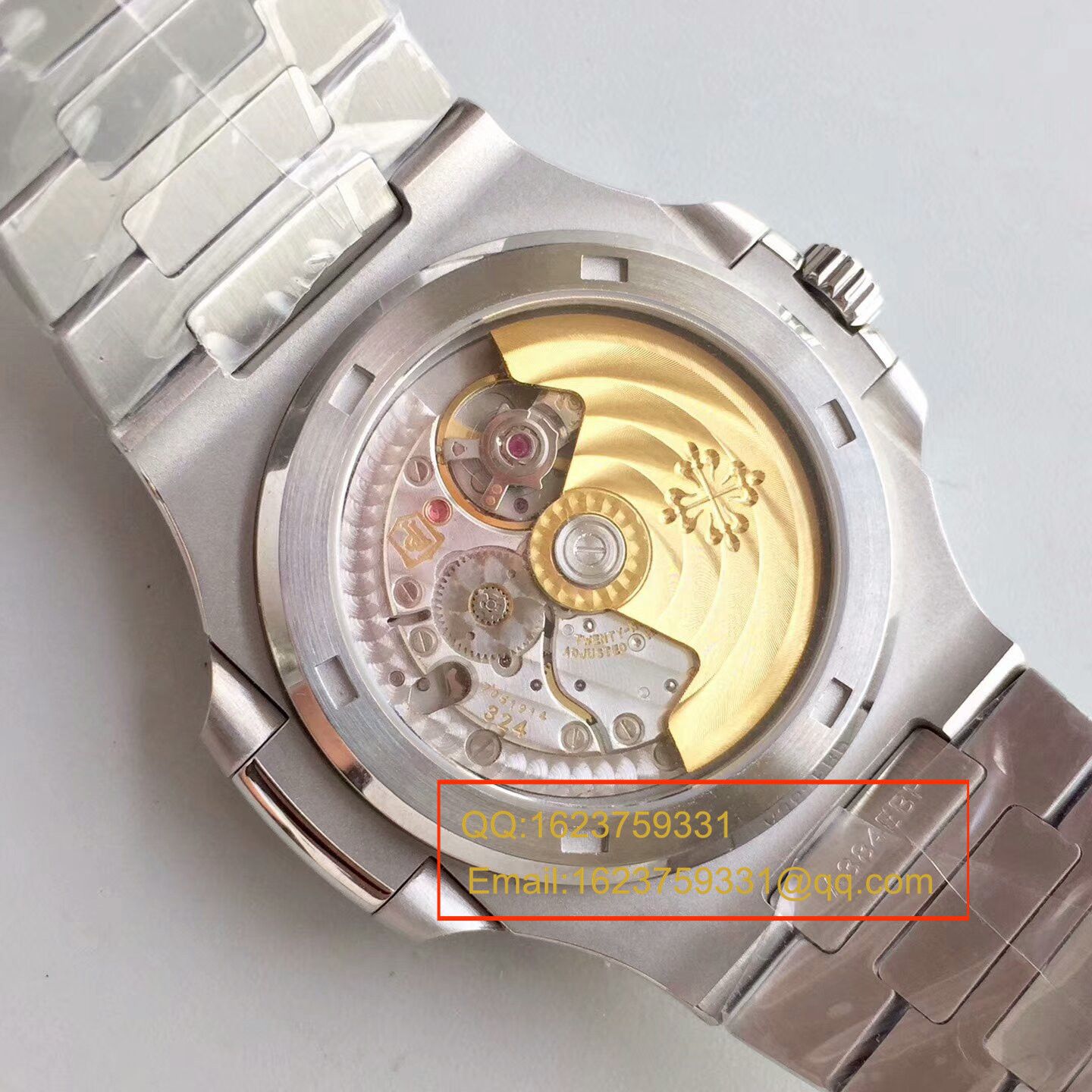【PF一比一超A高仿手表】 PATEK PHILIPPE 运动系列5711G 白金 wrist watch 钢带款( Nautilus ) / BDBC201