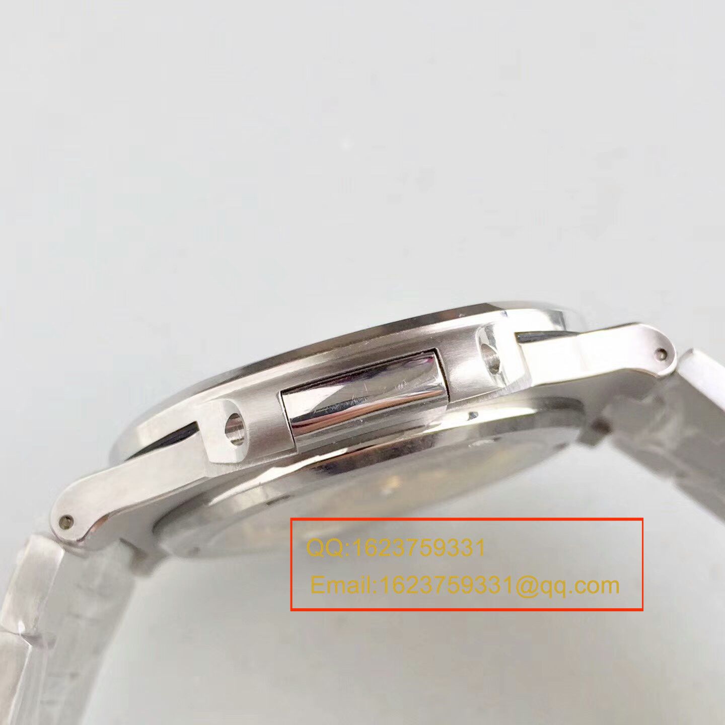 【PF一比一超A高仿手表】 PATEK PHILIPPE 运动系列5711G 白金 wrist watch 钢带款( Nautilus ) / BDBC201