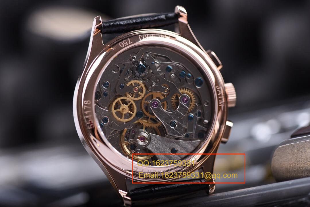 【独家视频测评1:1超A高仿手表】 PATEK PHILIPPE 复杂功能计时系列5170R-001 wrist watch  / BDAF164