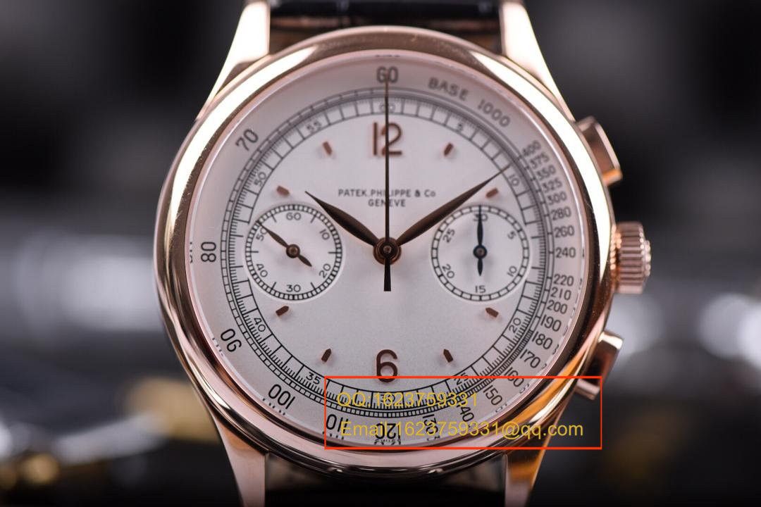 【独家视频测评1:1超A高仿手表】 PATEK PHILIPPE 复杂功能计时系列5170R-001 wrist watch  / BDAF164