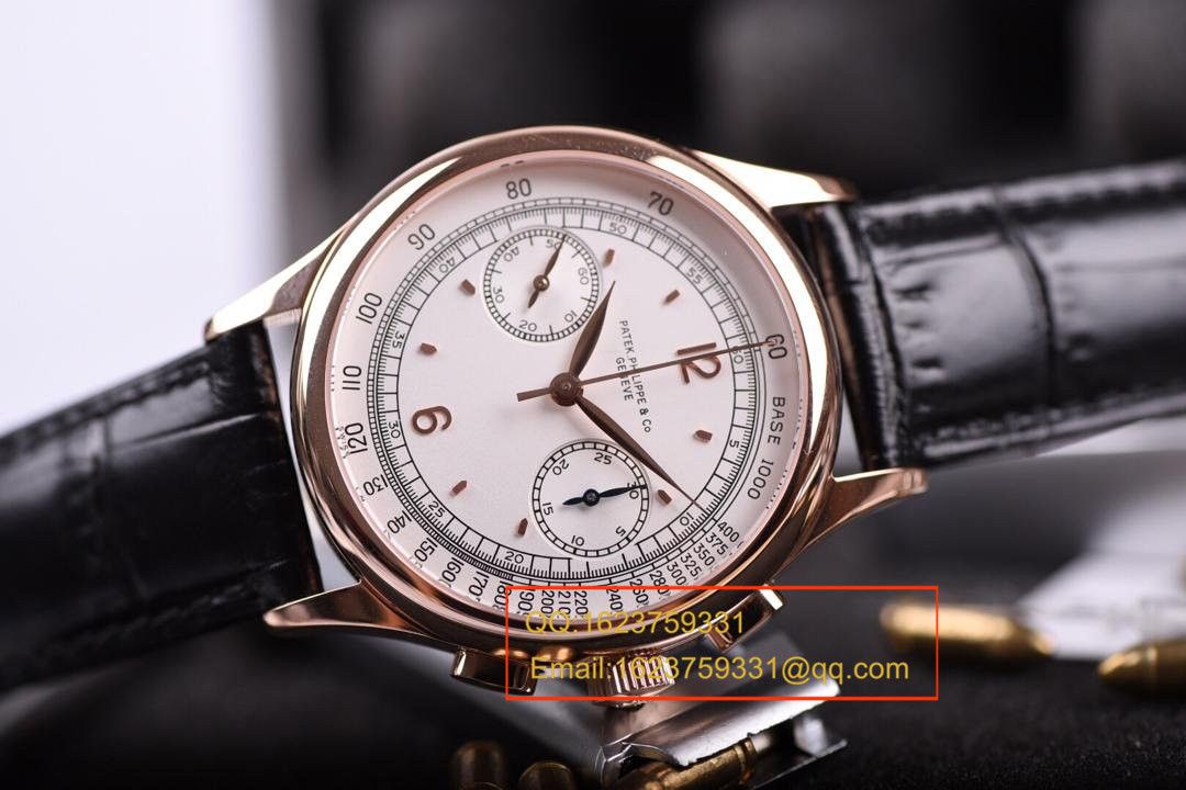 【独家视频测评1:1超A高仿手表】 PATEK PHILIPPE 复杂功能计时系列5170R-001 wrist watch  / BDAF164