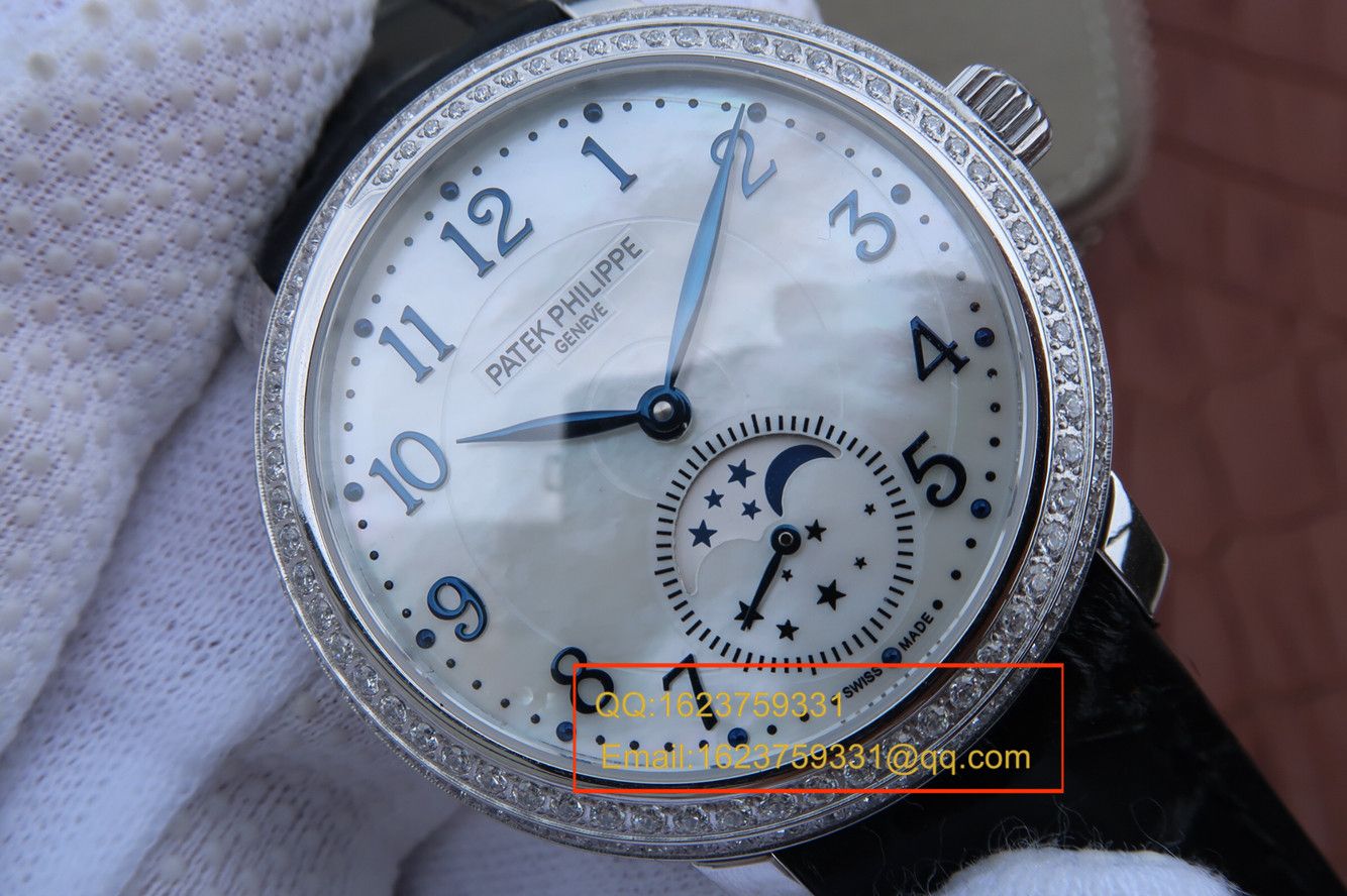 【KG1:1超A精仿手表】 PATEK PHILIPPE 复杂功能计时系列4968G-010女士 wrist watch  / BD211