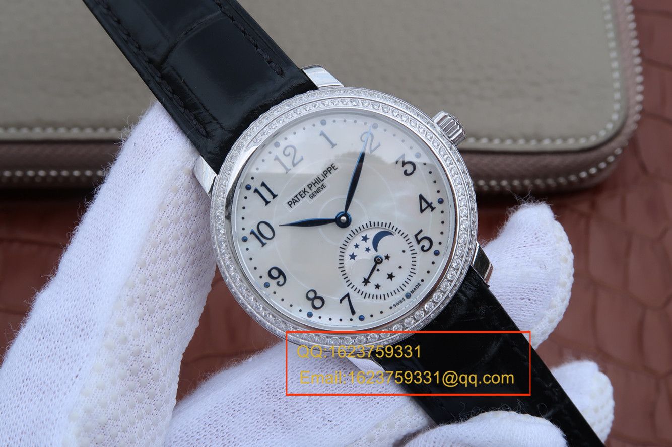 【KG1:1超A精仿手表】 PATEK PHILIPPE 复杂功能计时系列4968G-010女士 wrist watch  / BD211
