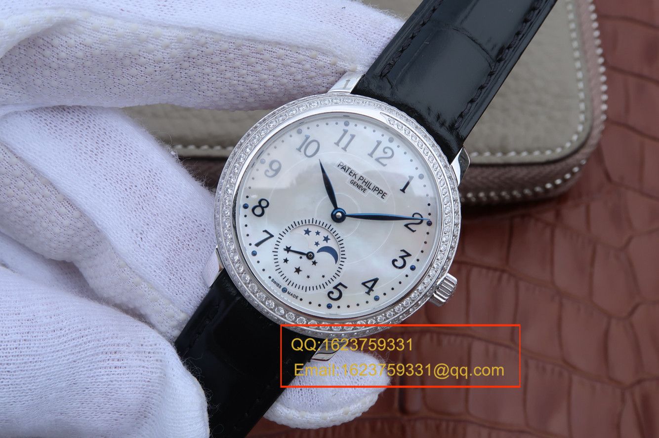 【KG1:1超A精仿手表】 PATEK PHILIPPE 复杂功能计时系列4968G-010女士 wrist watch  / BD211