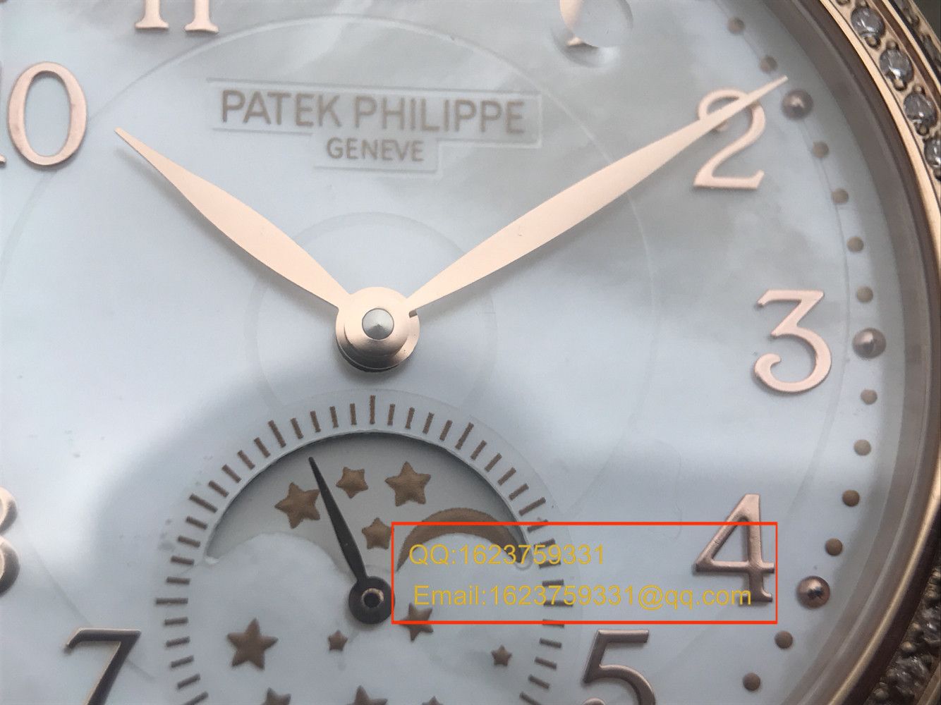【KG一比一超A高仿手表】 PATEK PHILIPPE 复杂功能计时系列4968R-001 玫瑰金女士 wrist watch  / BD211A