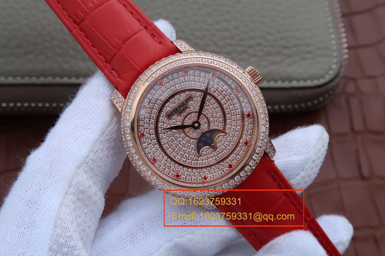 【KG1:1超A复刻手表】 PATEK PHILIPPE 复杂功能计时系列4968/400R-001女士 wrist watch  / BD134