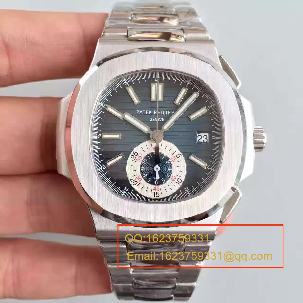 【BP Factory 超A精高仿手表】 PATEK PHILIPPE -Nautilus Nautilus 运动系列5980/1A-001机械男表 / BD161A