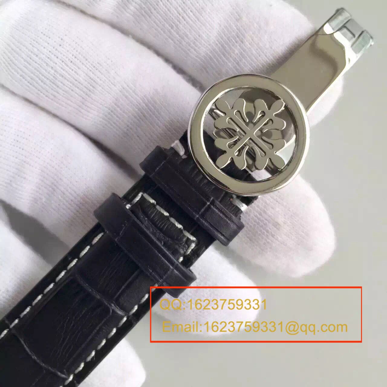 【HT一比一超A高仿手表】 PATEK PHILIPPE Calatrava 系列白金黑面男表5153G-001 / BD131