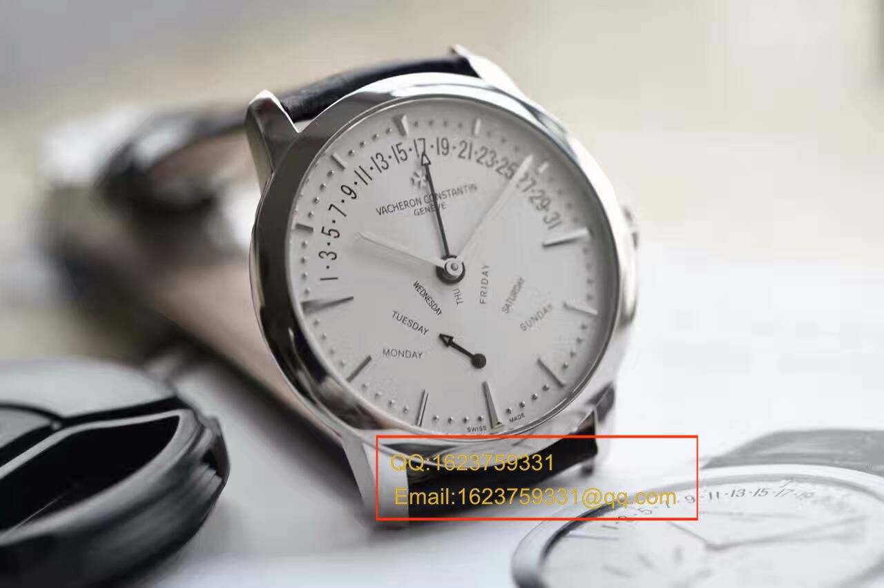 【独家视频测评一比一超A高仿】Vacheron Constantin  Patrimony传承系列日历飞返86020/000G-9508 wrist watch  / JSB0148