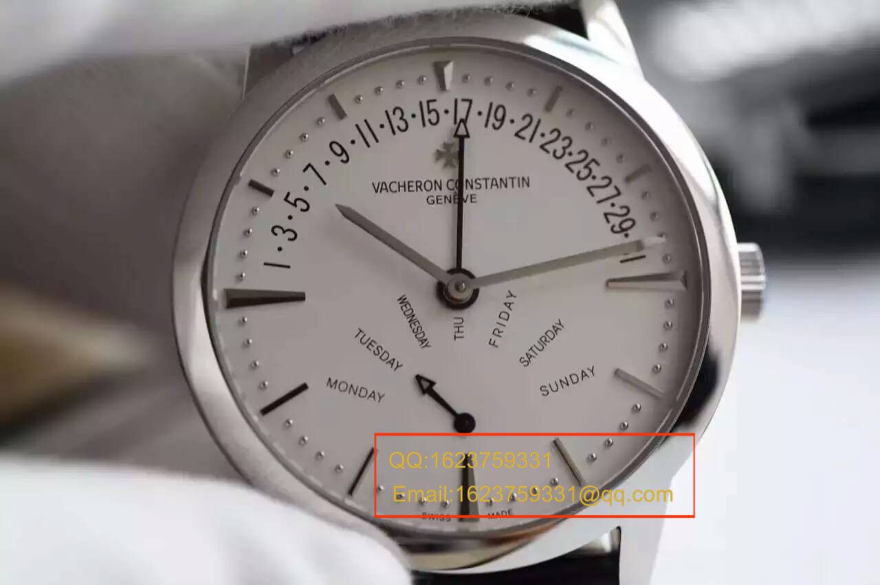 【独家视频测评一比一超A高仿】Vacheron Constantin  Patrimony传承系列日历飞返86020/000G-9508 wrist watch  / JSB0148