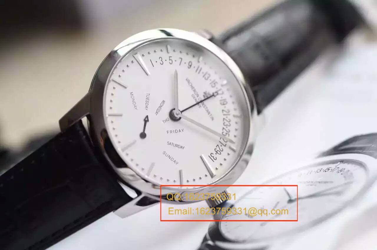 【独家视频测评一比一超A高仿】Vacheron Constantin  Patrimony传承系列日历飞返86020/000G-9508 wrist watch  / JSB0148