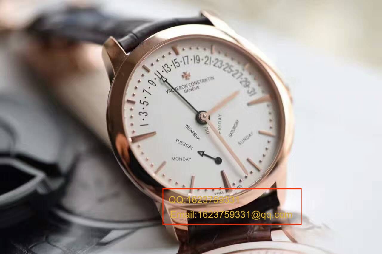 【独家视频测评一比一超A高精仿手表】Vacheron Constantin  传承PATRIMONY双飞返 86020/000R-9239 wrist watch  / JSB0152
