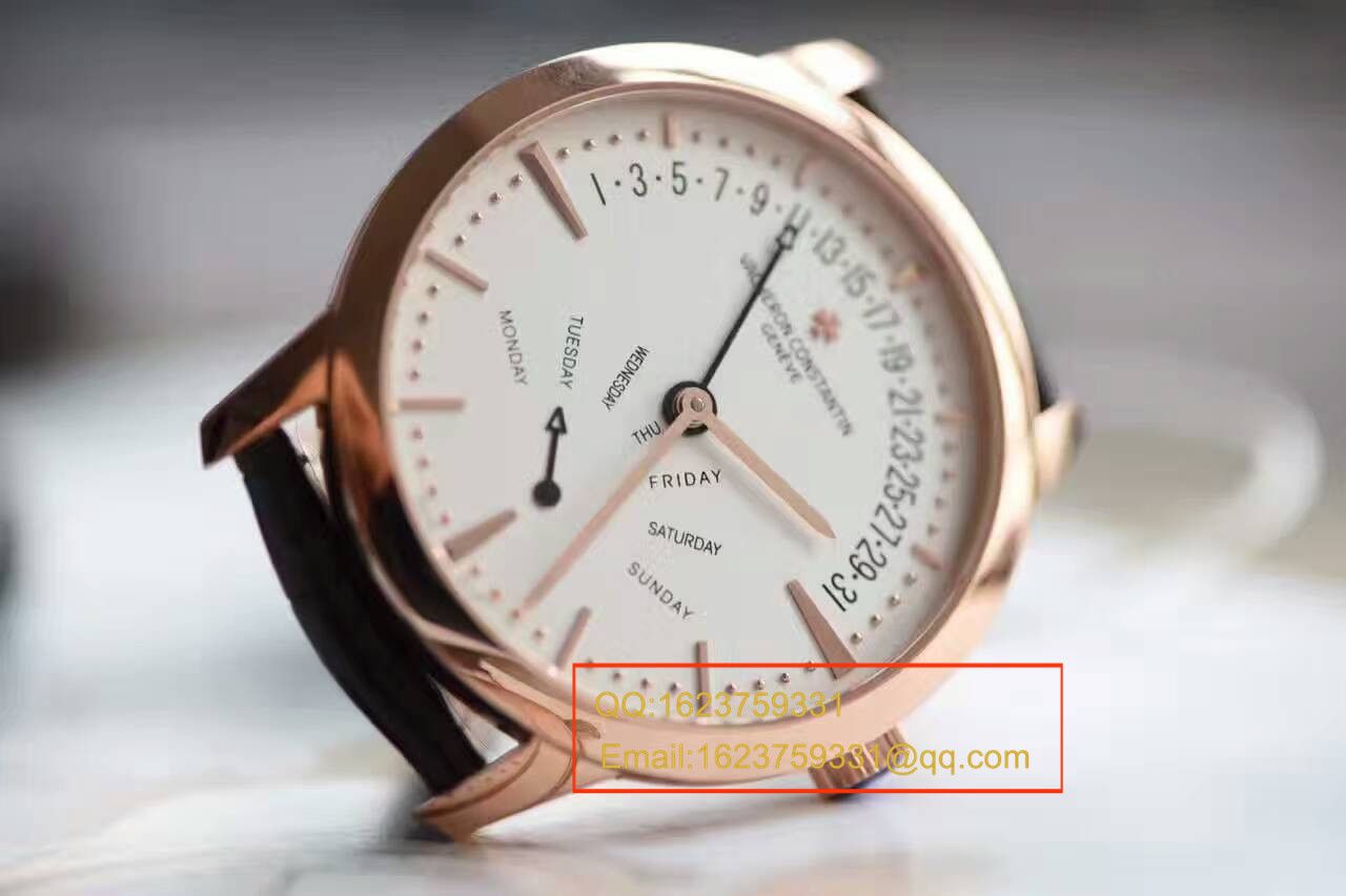 【独家视频测评一比一超A高精仿手表】Vacheron Constantin  传承PATRIMONY双飞返 86020/000R-9239 wrist watch  / JSB0152