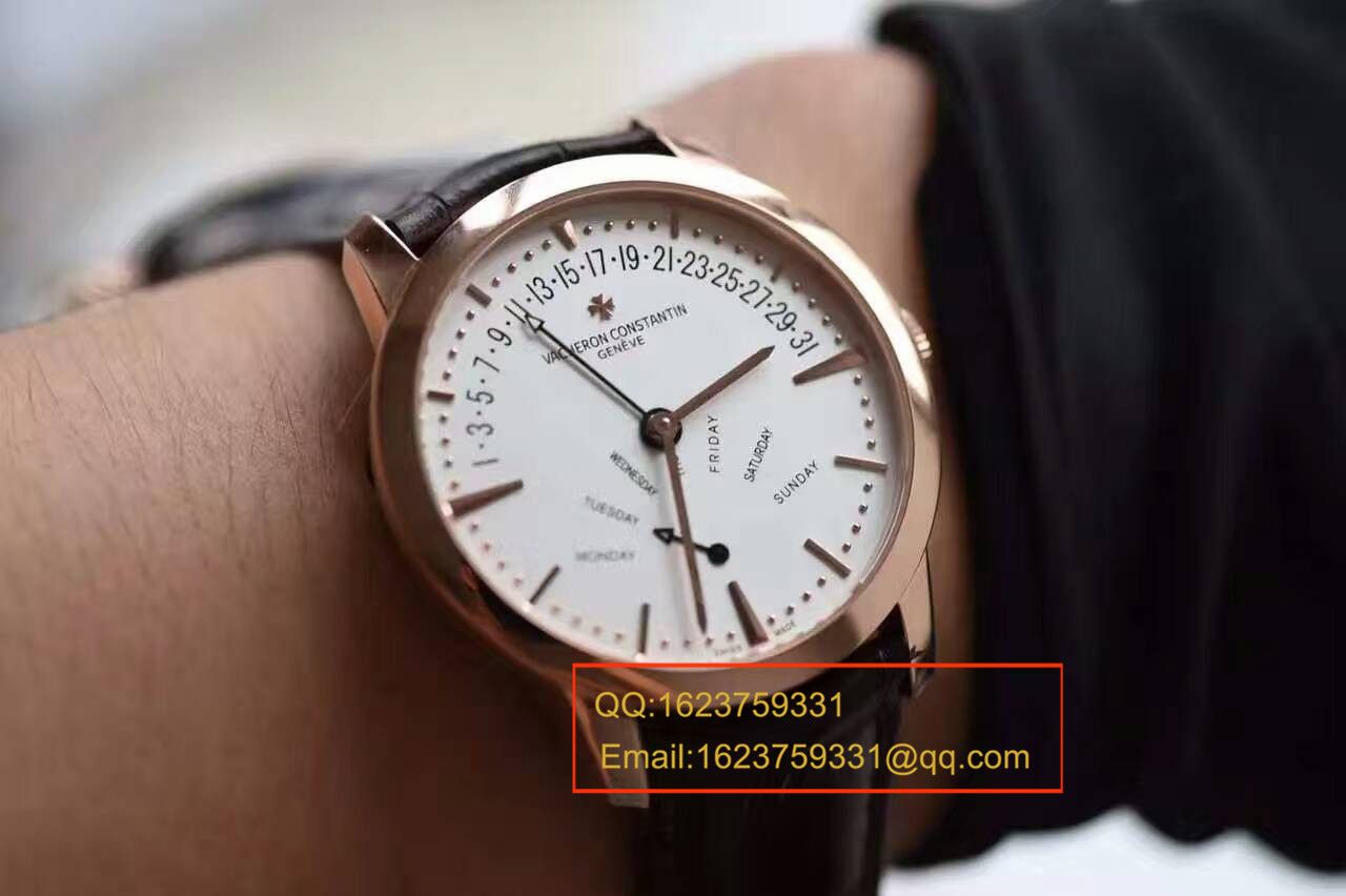 【独家视频测评一比一超A高精仿手表】Vacheron Constantin  传承PATRIMONY双飞返 86020/000R-9239 wrist watch  / JSB0152