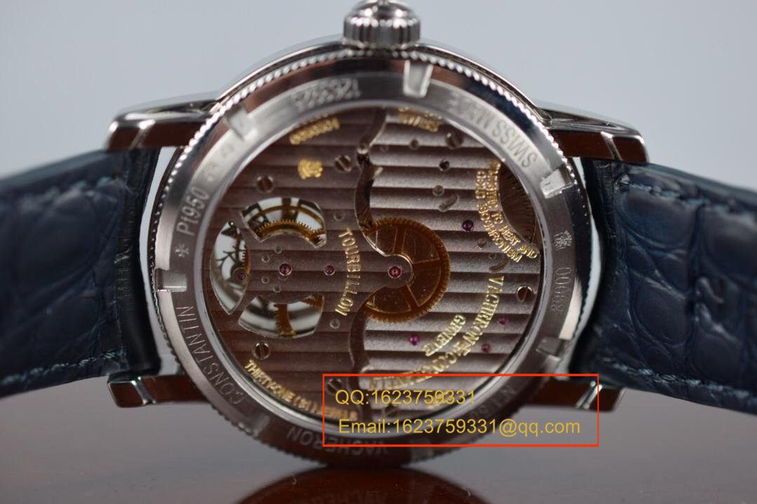 【TF Factory 一比一超A高仿手表】Vacheron Constantin  TRADITIONNELLE系列89000/000P-9843 Tourbillon  wrist watch  / JSDF179